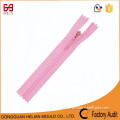 2015 hot sell invisible zippers 4# pink color fabric tape